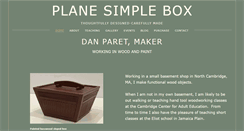 Desktop Screenshot of planesimplebox.com